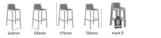 FILTRO BARSTOOL PERFORATED