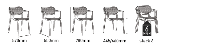 NUTA ARMCHAIR BY GABER