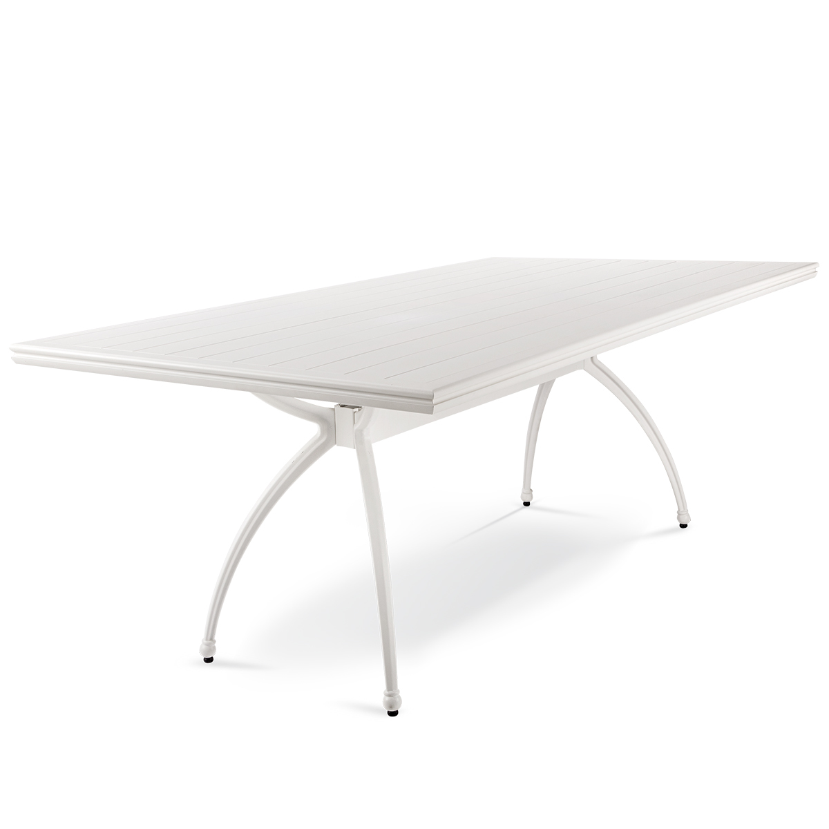 ALUMINIUM CAST TOP TABLE RECTANGULAR photo