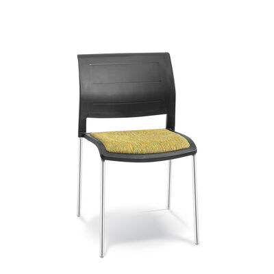 CONNECT Chair 4 leg upholstered seat