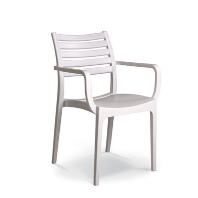 ENJOY Armchair Slatted back