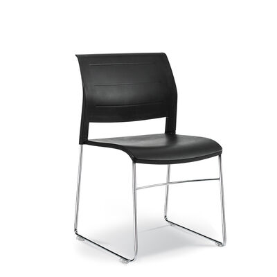 CONNECT CHAIR SLEIGH POLYPROP SEAT