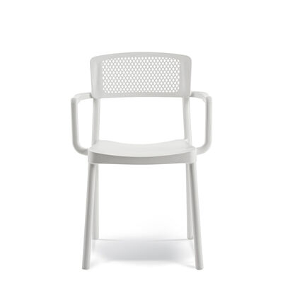 LIZZY ARMCHAIR PERFORATED BACK