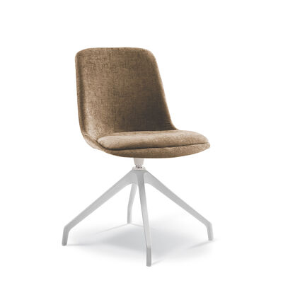 OBI CHAIR FULLY UPHOLSTERED PUNTO BASE